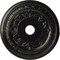 Ekena Millwork Baltimore PVC Medallion (Canopies up to 7 3/4"), 22"OD x 3 1/2"ID x 1"P, Textured Metallic Galaxy CMP22BAAGX - alternate 1